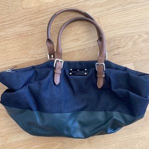 Kate spade denim handbag